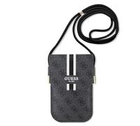 Guess Sac bandoulière pour téléphone GUOWBP4RPSK 4G Stripes Noir