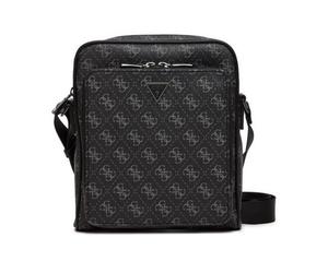 Guess - Sac messager en cuir PU Milano - Homme - Sacs - Noir - Taille: ONE Size
