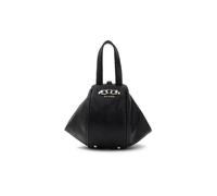 Guess Sac à main Anise – PU texturé, logo noir, bandoulière et top handle – Noir