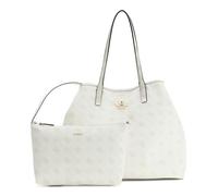 GUESS sac shopper Emelie Logo 2 in 1 Tote White Logo blanc