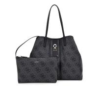 GUESS sac shopper Erenia 2 in 1 Tote Coal Logo gris foncé