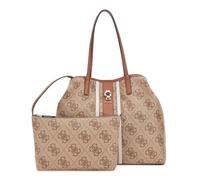 GUESS sac shopper Erenia 2 in 1 Tote Latte Logo marron clair