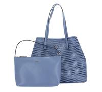 GUESS Sac shopper gris bleu pour femme - Vikky Large Tote Wisteria 229410