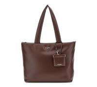 GUESS sac shopper sac à épaule Sunetra Tech Tote Bag Espresso marron foncé
