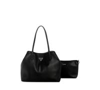 Guess Sac shopper Victtoria 33 cm 2 en 1 Taille unique Noir