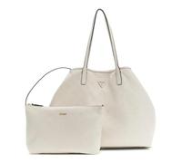 GUESS sac shopper Victtoria 2 in 1 Tote Stone Logo écru