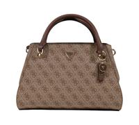 Guess - Sacoche de luxe structurée avec détails dorés - Femme - Sacs - Brun - Taille: ONE Size
