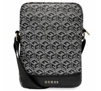 GUESS Sacoche GUTB10HGCFSEK 10" noire à rayures GCube pour tablette, Noir