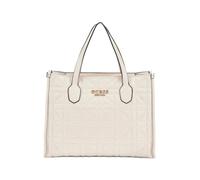 GUESS Sac à main crème pour femme Silvana 2 Compartment Tote Stone 269904