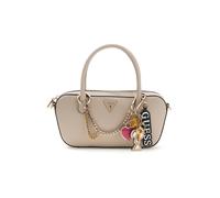GUESS sac à main sac à épaule bandoulière Davina Satchel Light Taupe beige