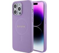 Guess Saffiano MagSafe - iPhone 15 Pro Max Hülle (lila)