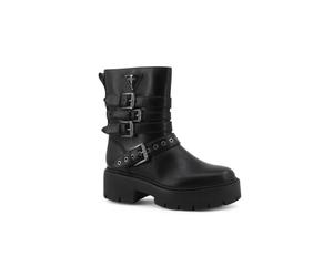 Guess - Salvo Bottes à cheville - Femme - Chaussures - Noir - Taille: 36 EU