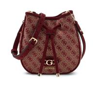 Guess - Samantha Mini Drawstring Bucket - Femme - Sacs - Rouge - Taille: ONE Size