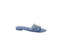 Guess - Sandale Slide - Femme - Chaussures - Bleu - Taille: 37 EU