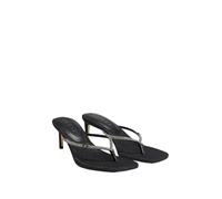 GUESS Sandales à talons Maya pour femme, Noir 001, 6.5 UK