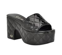 GUESS Sandales à talons Yanni pour femme, noir, 38.5 EU