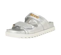 GUESS Sandales AvinWedge pour femme, Argent 040, 35 EU