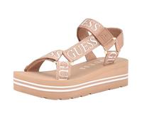 Guess Sandales compensées Avin pour femme, rose gold, 36 EU