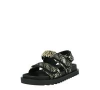 GUESS Sandales 'Fabelis' or / noir, Taille 37