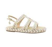 Guess - Sandales Plates - Femme - Chaussures - Beige - Taille: 35 EU