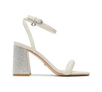 Guess - Sandales Plates - Femme - Chaussures - Blanc - Taille: 40 EU