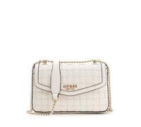 Guess Sandy - Sac à main rabat tressé Ecru WG841821-HWWG8418210-OFF