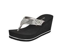 GUESS Sarraly Sandale à semelle compensée pour femmes, 42 EU