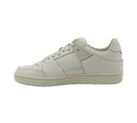 Guess - Sava Mid Mixed-Leather High-Top Baskets - Homme - Chaussures - Blanc - Taille: 43 EU