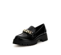 GUESS Scarpe Donna Mocassino Almosty Chunky Loafers Nero D25GU03 FLTALMELE14 36