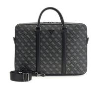 GUESS Serviette gris foncé gris pour homme - Milano Laptop Bag M Dark Black 329849