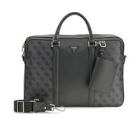 GUESS Serviette gris foncé pour homme - Milano Laptop Bag M Black / Antracite 341699