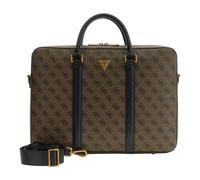 GUESS Serviette marron noir pour homme - Milano Laptop Bag M Coffee 329836