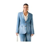 Guess - Shaded Blazer - Femme - Vestes - Bleu - Taille: 40 FR