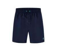 GUESS Shorts de bain bleu marine / turquoise, Taille L