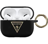 Guess Silicone Triangle Logo - Étui Airpods Pro (noir)