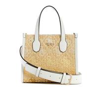 Guess Sac cabas Silvana Mini XS à 2 compartiments Cornsilk avec logo