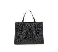 GUESS Silvana Sac fourre-Tout à 2 Compartiments, poignées supérieures Femme, Noir, Taille Unique