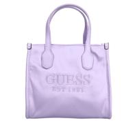 Guess - Silvana Satin Mini Tote - Femme - Sacs - Violet - Taille: ONE Size