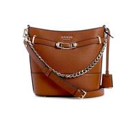 GUESS Silvye Bucket Bag Cognac