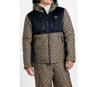 GUESS Ski Jacket Sand 4g Logo Combo Taille: L | Vestes d'hiver Outlet | Homme | Marron