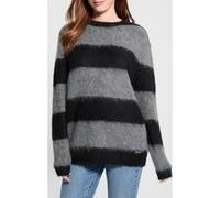 GUESS Skye Ls Cn Maxi Pull Black And Dark Melan Taille: XS | Pulls en Maille Outlet | Femme | Le Noir