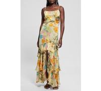 GUESS Sl Vicky Dress Gold Coast Floral Pr Taille: XS | Robes longues Outlet | Femme | Jaune