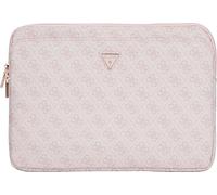 Guess Sleeve 14" 4G Zipper Pocket Triangle Logo rose