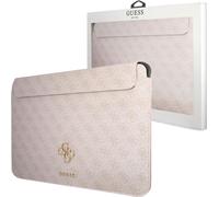 Guess Coque GUCS13G4GFPI 13" Rose 4G Big Logo