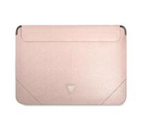 Guess Sleeve GUCS14PSATLP 13/14" /pink Saffiano Triangle Logo Handyhülle