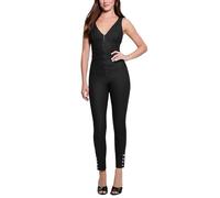 GUESS Sleeveless Leandra Jumpsuit Combinaison, Lavage, 29 Femmes