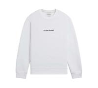 Guess - Slim Logo Crewneck SweaT-shirt - Homme - Sweatshirts et sweats à capuche - Blanc - Taille: L
