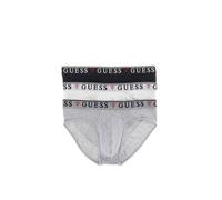GUESS Lot de 3 slips Eco Brian Hero pour homme, Combo noir et blanc, Medium