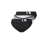 GUESS Slip écru / brun foncé / rose / noir, Taille XS