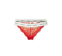 GUESS Slip rouge / noir / blanc, Taille M